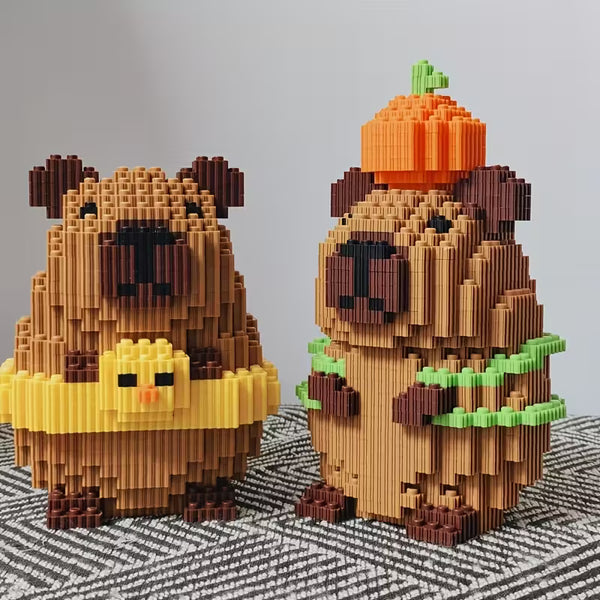 Ensemble de Blocs Magiques Kawaii Animal Koala & Écureuil de l'Âge