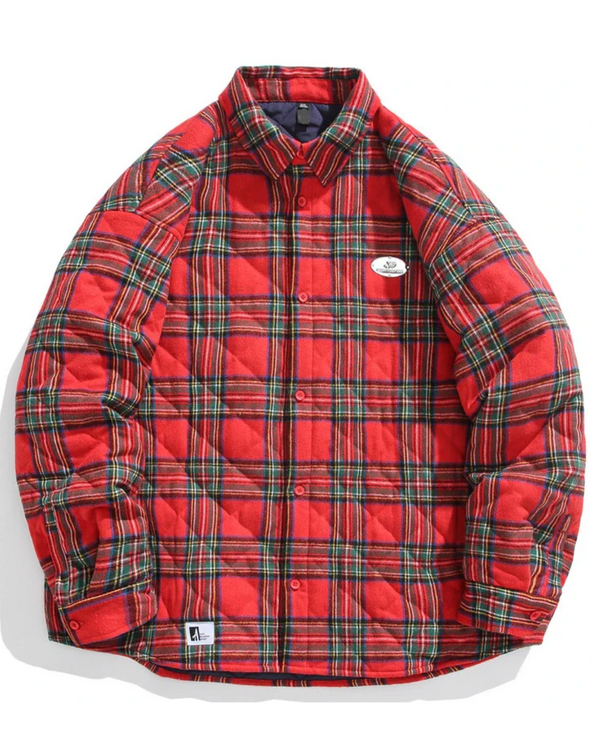 Chaqueta acolchada de algodón vintage