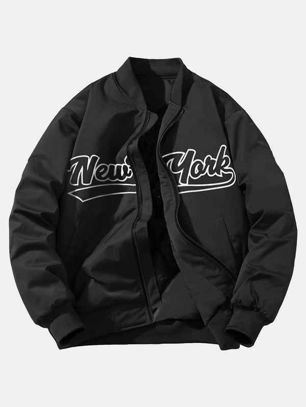 Veste à Motif Rugby Brooklyn New York