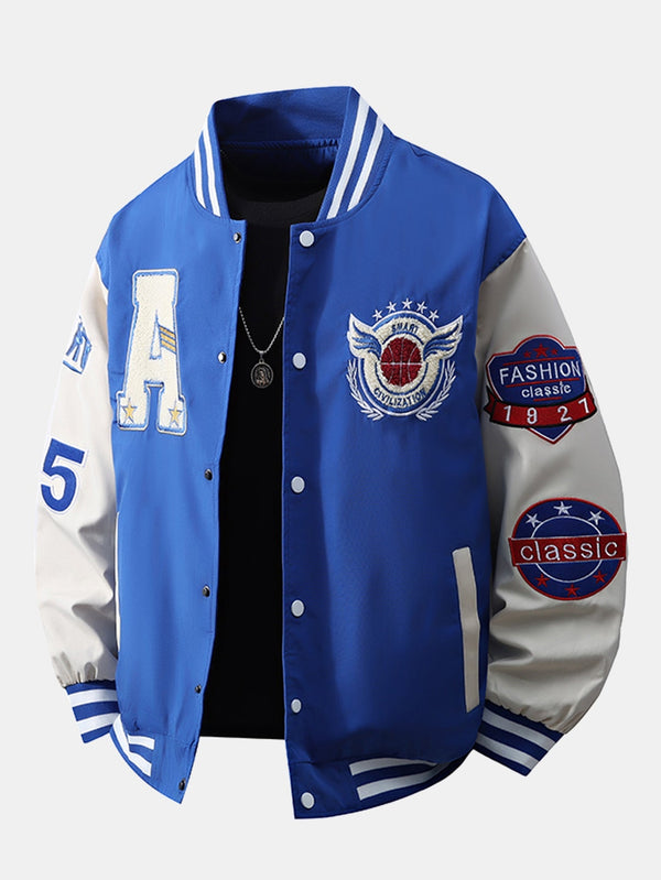 Veste Varsity brodée de baseball