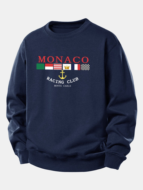 Monaco Print Relax Fit Sweatshirt
