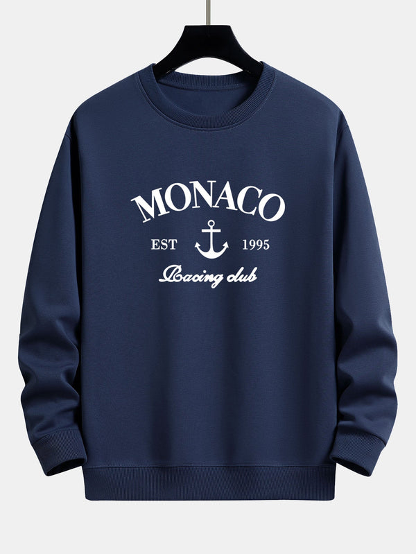 Monaco Print Relax Fit Sweatshirt