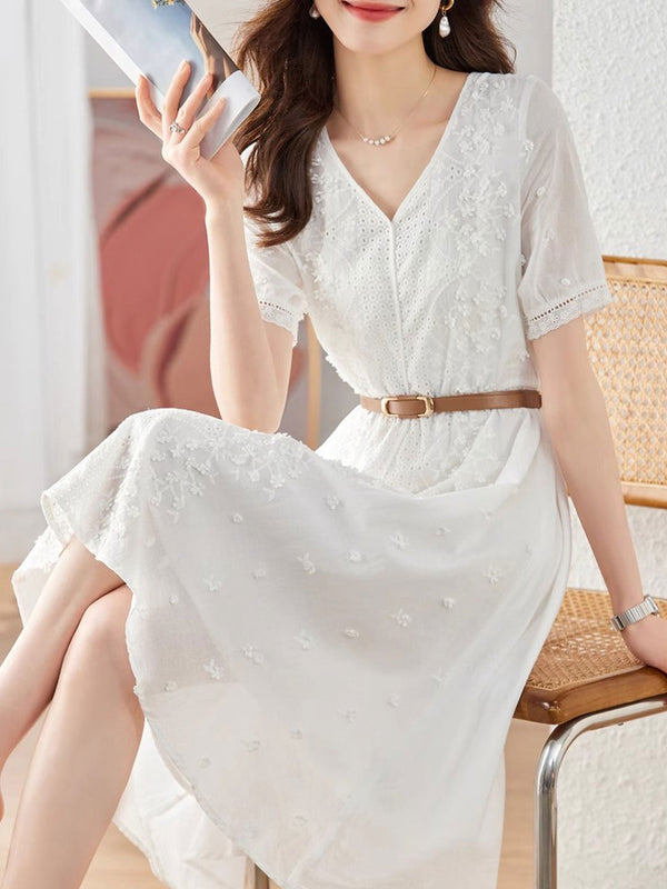 Robe en Dentelle Rétro Olivia