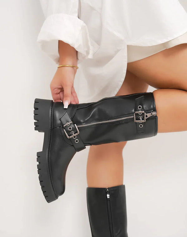 Bottes Noires Corine Gesp