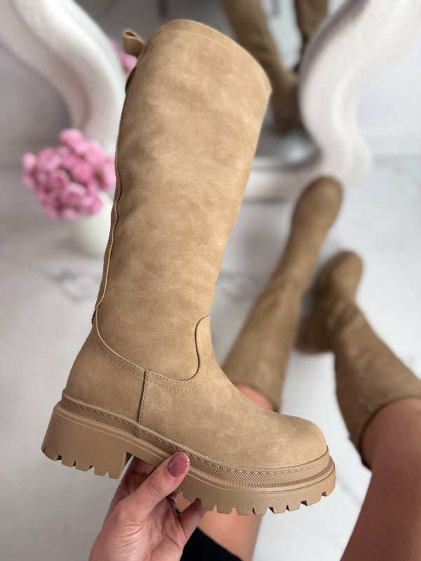 Bottes hautes Anetta Khaki