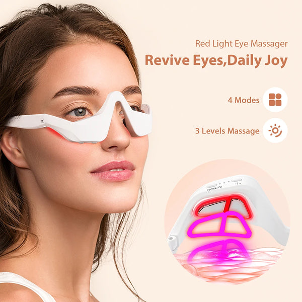 MASSEUR YEUX CHAUFFANT 3D ANTI-ÂGE (3D Heated Eye Massager Anti-Aging)