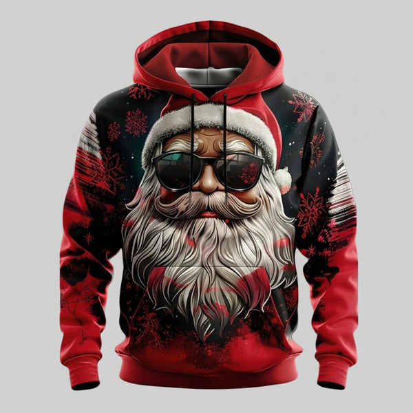 Sweat à capuche de Noël pour homme avec motif de Papá Noël