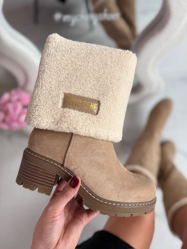 Bottes Tutto Omslag Beige