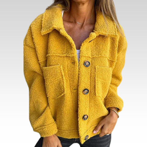 Dion | Kurze jacke mit Revers