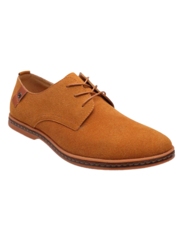 Chaussures d'affaires Oxford en daim