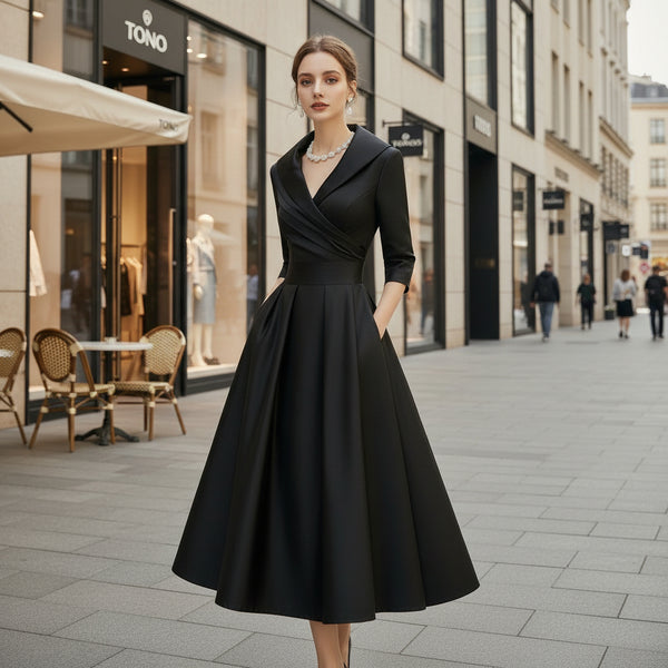 Marley Quinn | Robe Midi Élégante