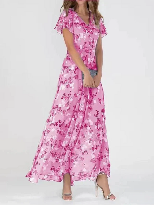 Victoria | Robe glamour à effet cache-ventre