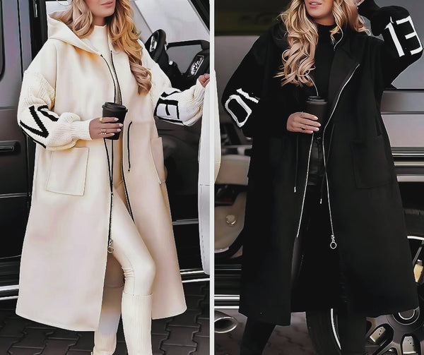 Rosana | Manteau-cardigan élégant à capuche